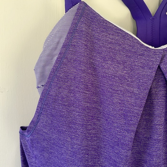Lululemon Rest Less Tank Top Purple Size 8 - Picture 2 of 7